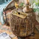 MARCEL Rustic Rattan Armchair