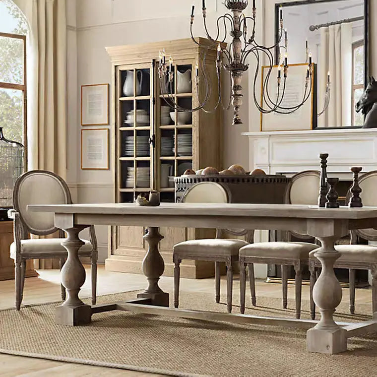 QUINT Vintage Distressed Dining Table & Chairs
