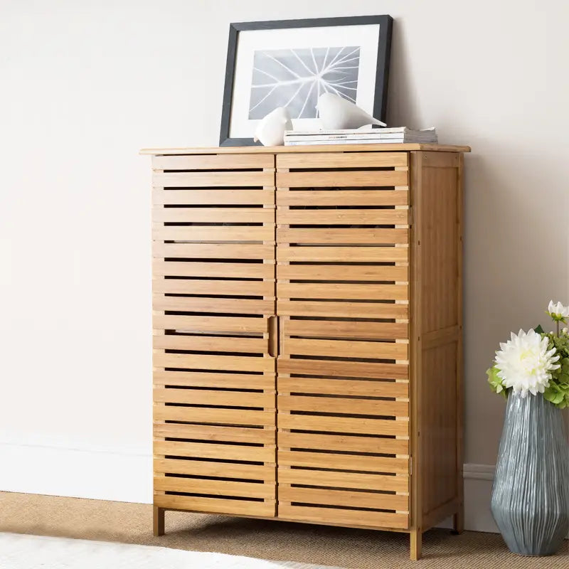 GOSTA Japanese Solid Wood Shoe Cabinet