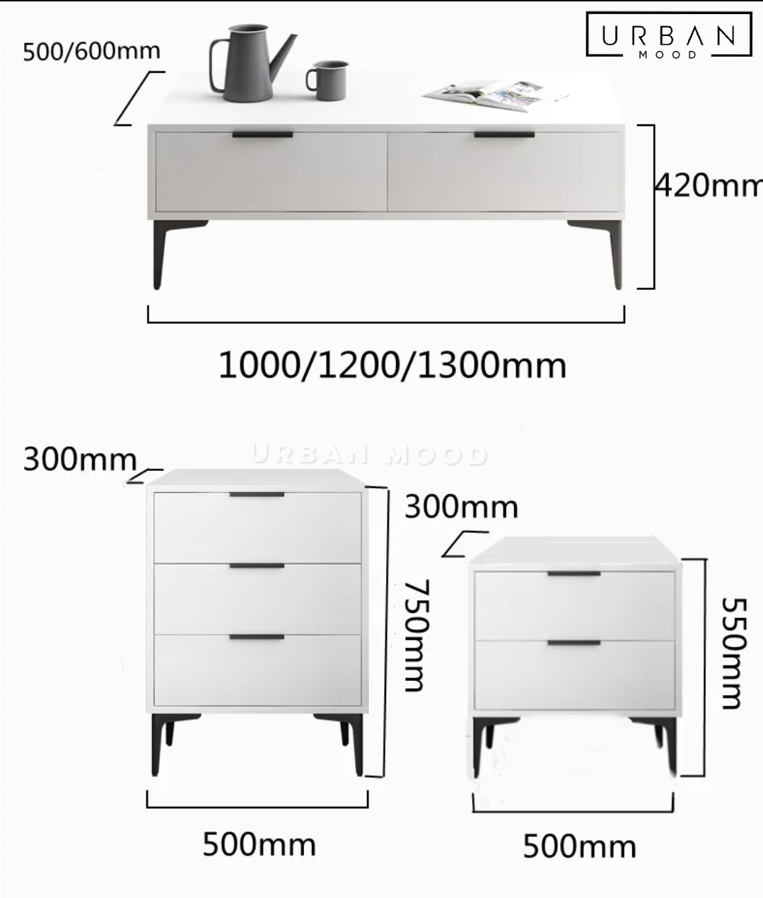 YOUSF Modern TV Console