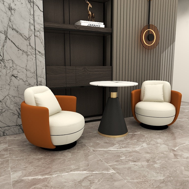 KUKI Modern Fabric Armchair