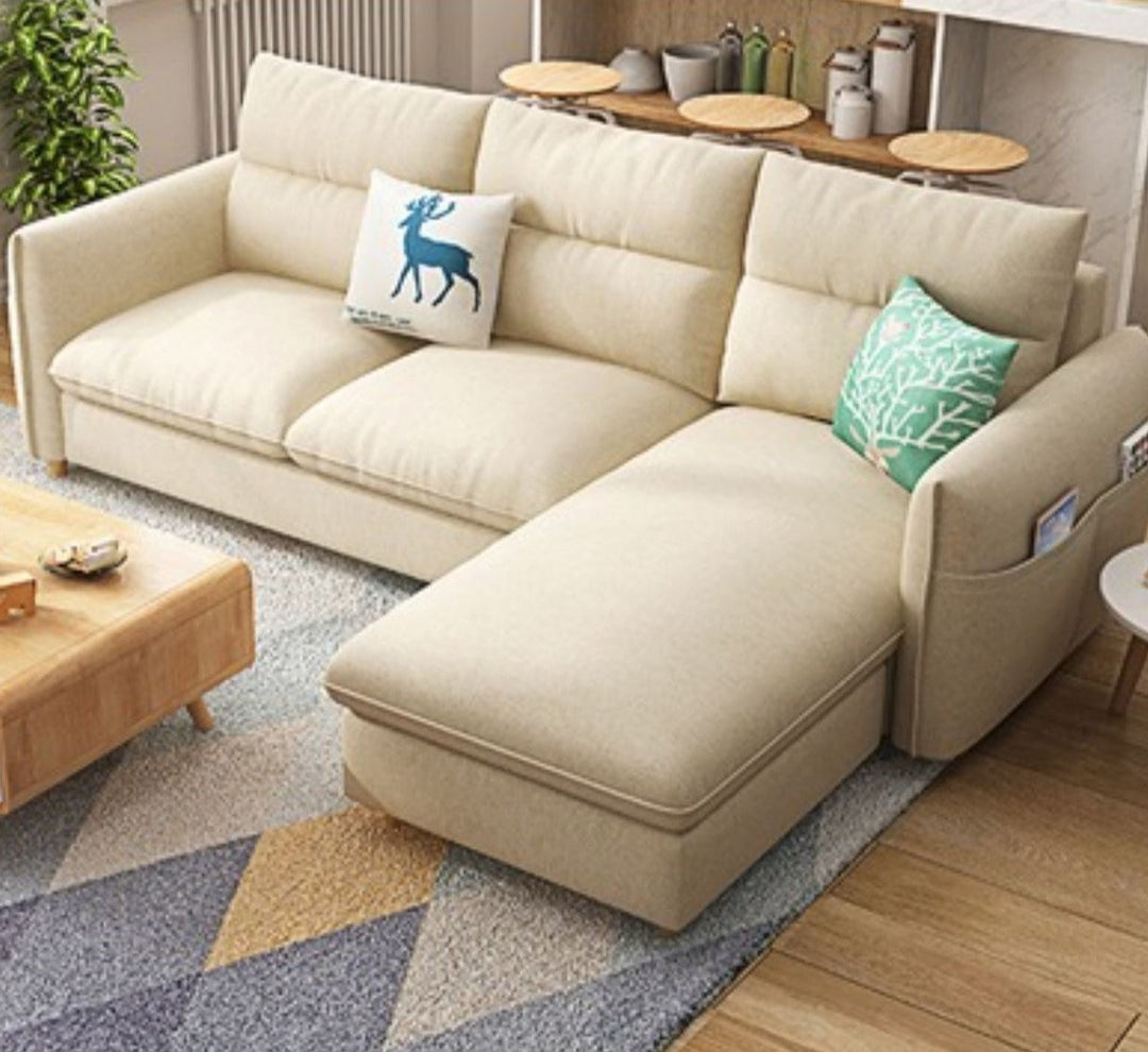 FIN Modern Nordic Fabric Sofa