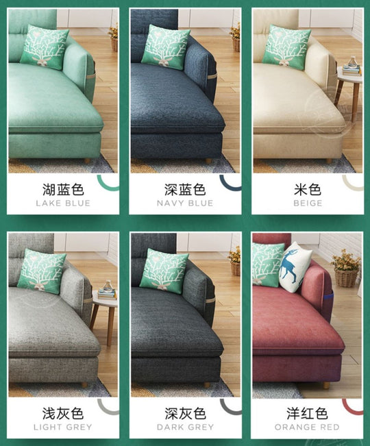 FIN Modern Nordic Fabric Sofa