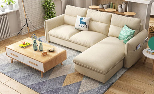 FIN Modern Nordic Fabric Sofa
