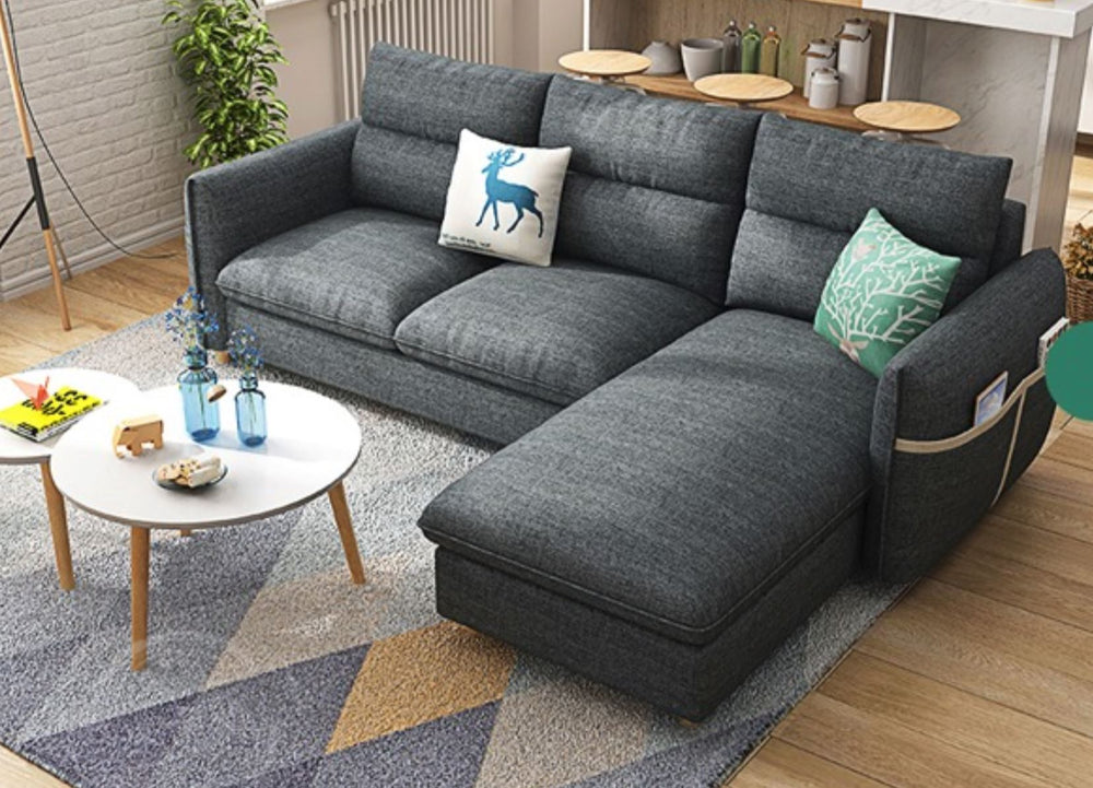 FIN Modern Nordic Fabric Sofa