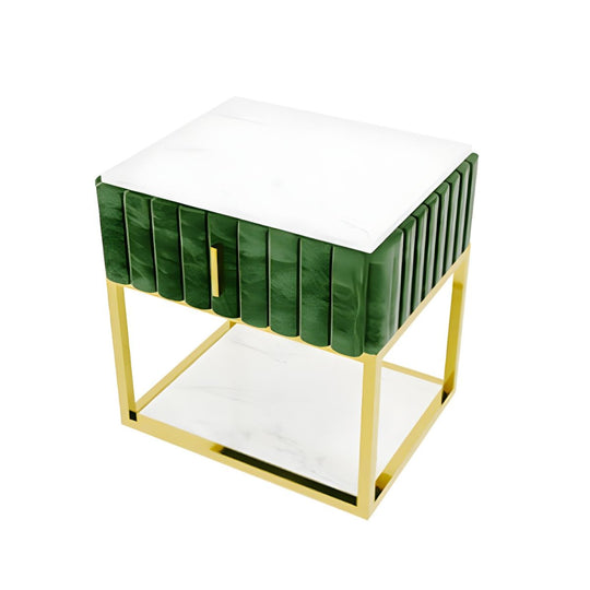 KIRSTY Modern Marble Bedside Table