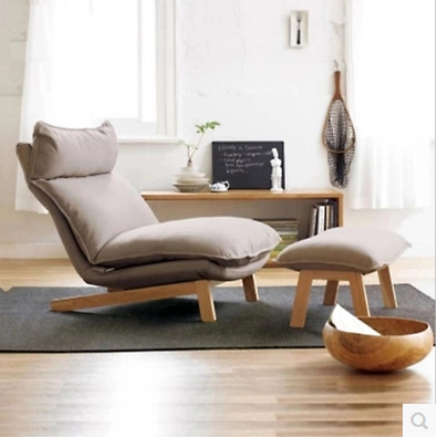FIONN Scandinavian Fabric Recliner Armchair