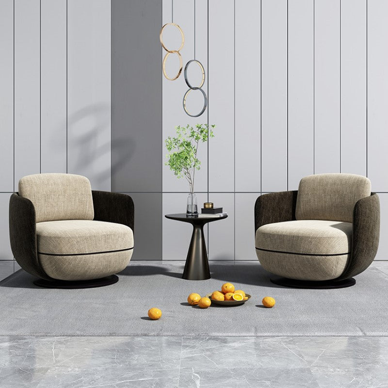 KUKI Modern Fabric Armchair