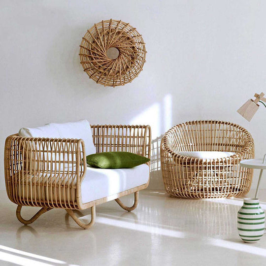 ZENO Modern Outdoor Rattan Sofa
