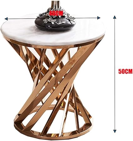 KALIMER Luxury Marble Side Table
