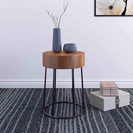 BAKO Rustic Solid Wood Side Table