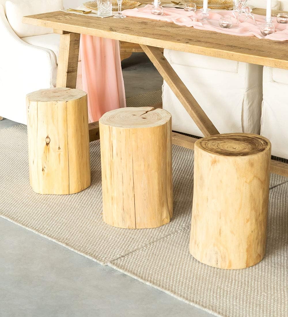 ALEX Solid Wood Side Table