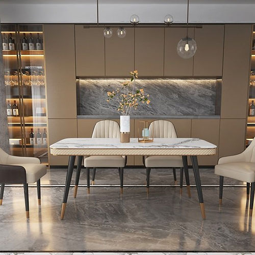 NICOLAS Modern Marble Dining Table