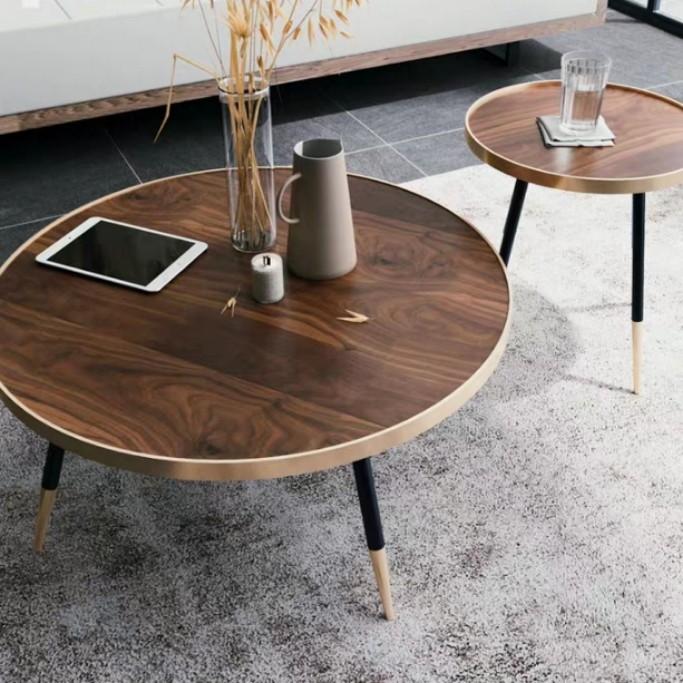 ABBEY Round Nesting Coffee Tables
