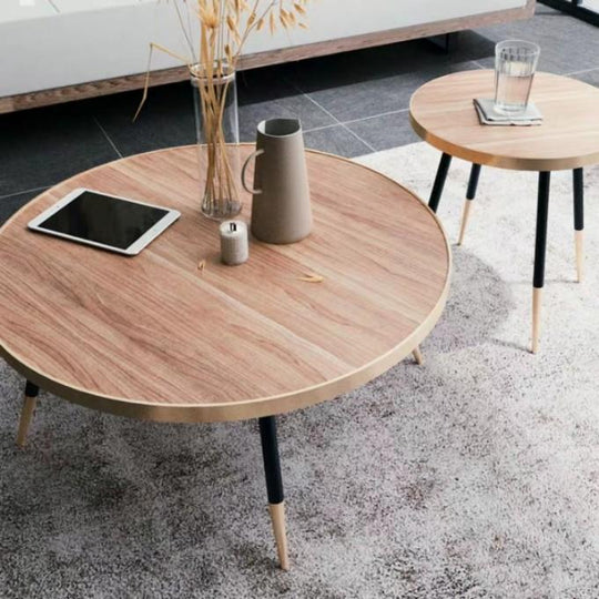 ABBEY Round Nesting Coffee Tables