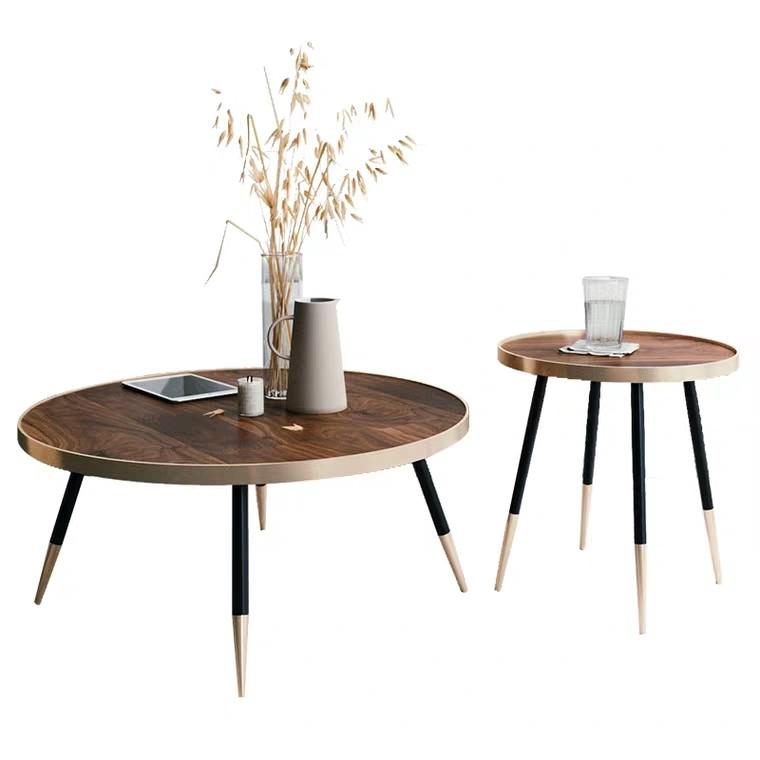 ABBEY Round Nesting Coffee Tables