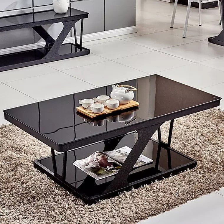 ANDERSON Z Tempered Glass Top Coffee Table