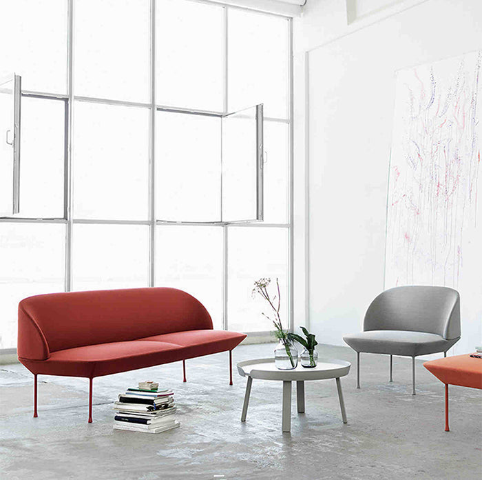 MYRON Postmodern Fabric Sofa