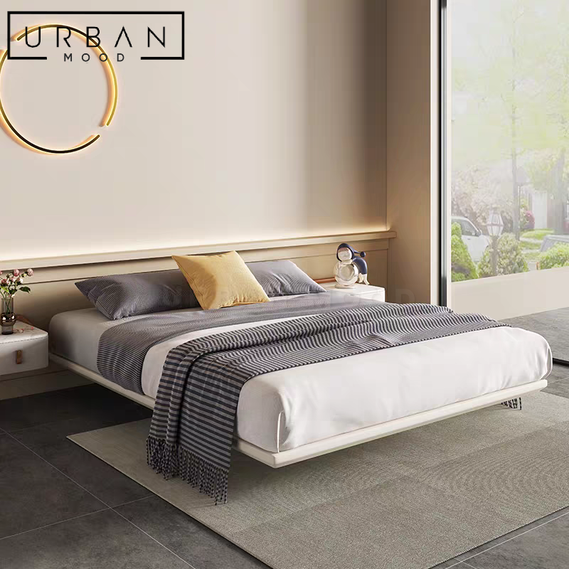 ALMA Modern Leather Bed