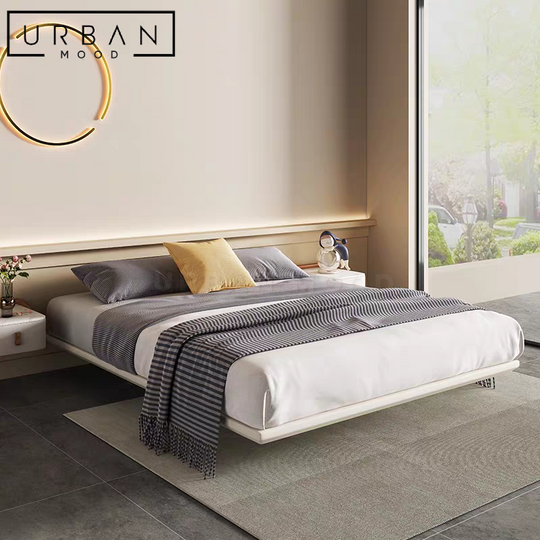 ALMA Modern Leather Bed