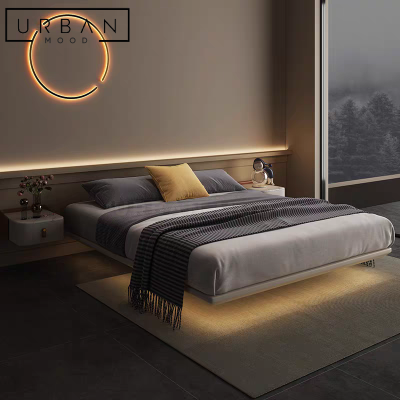ALMA Modern Leather Bed