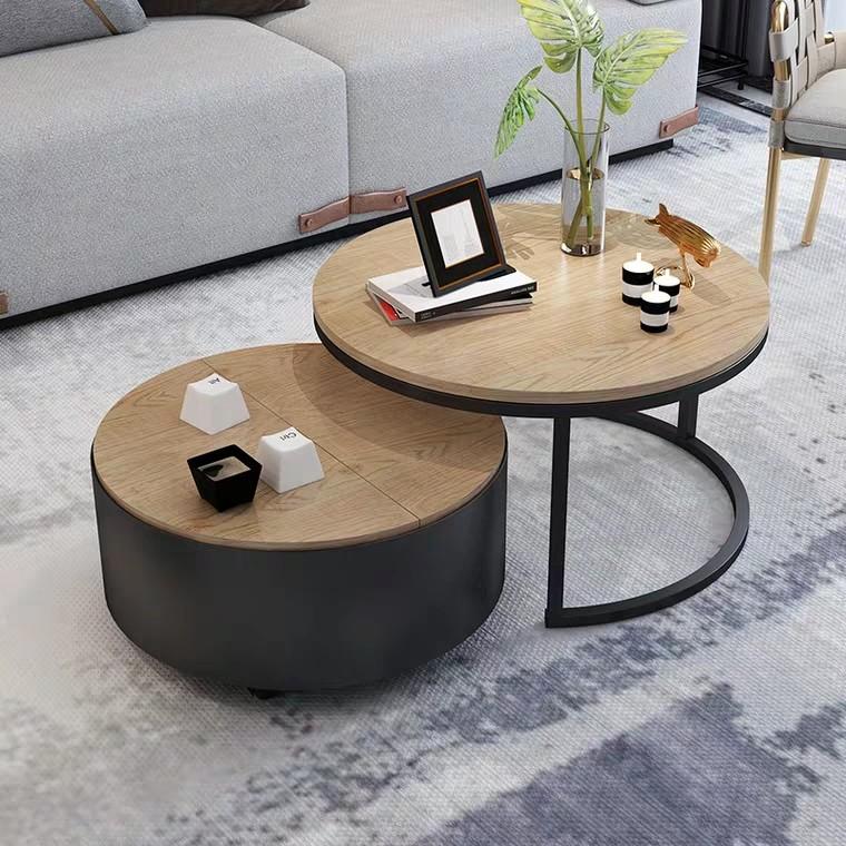 BALDER Round Nesting Coffee Tables