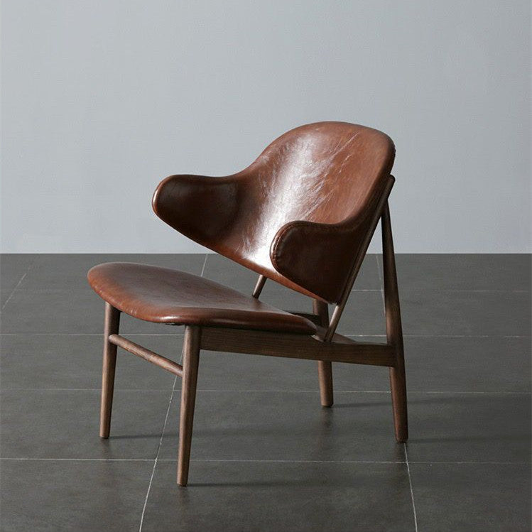 GALEA Industrial Faux Leather Armchair