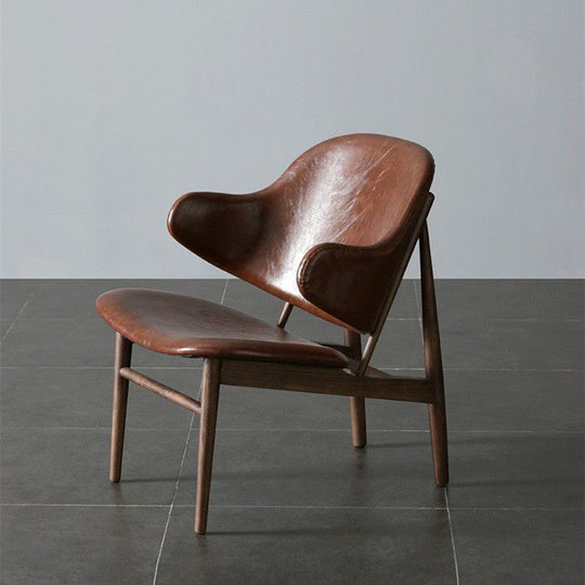 GALEA Industrial Faux Leather Armchair