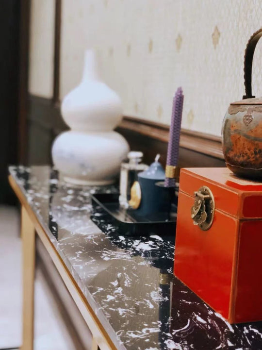 ADRIENA Modern Marble Hallway Console