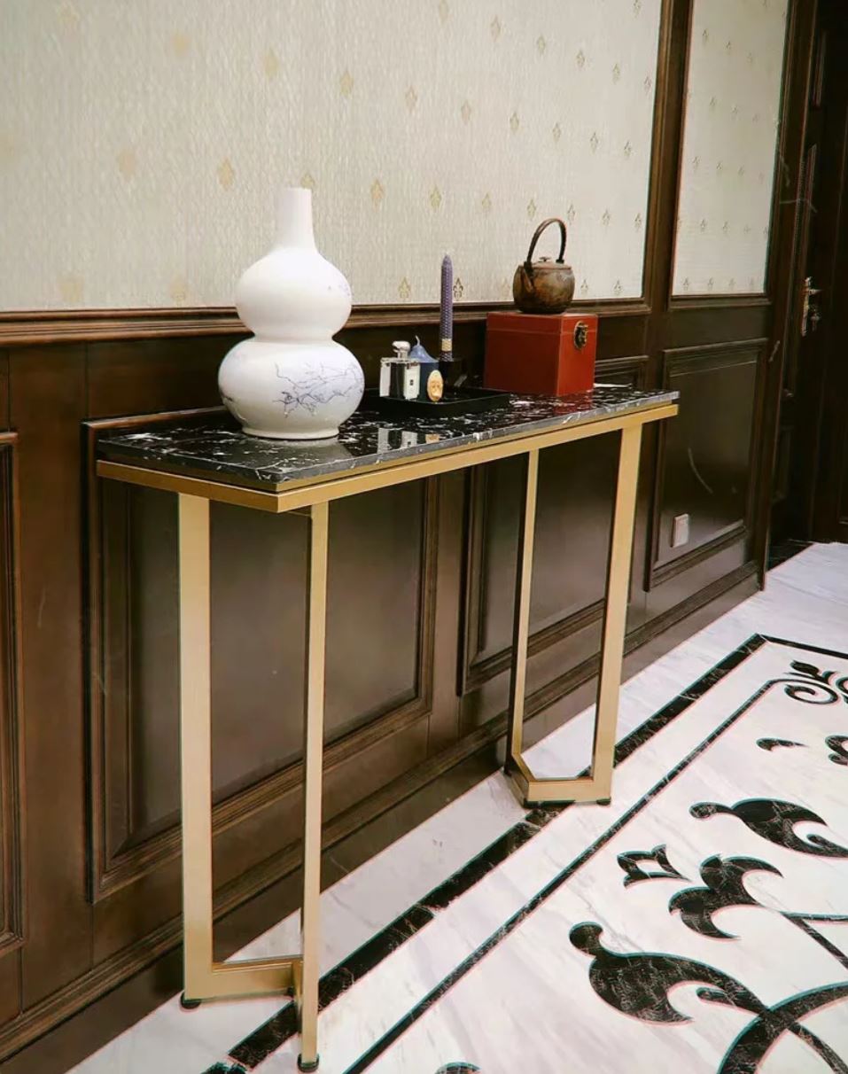 ADRIENA Modern Marble Hallway Console