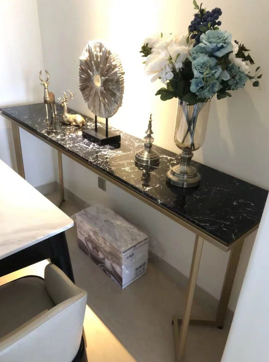 ADRIENA Modern Marble Hallway Console