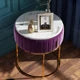 MAIRI Modern Marble Bedside Table