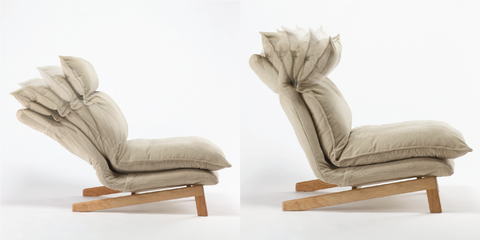 FIONN Scandinavian Fabric Recliner Armchair