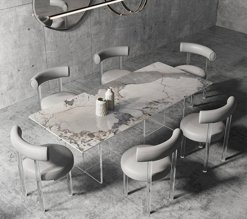 SPRAGUE Modern Slate Dining Table