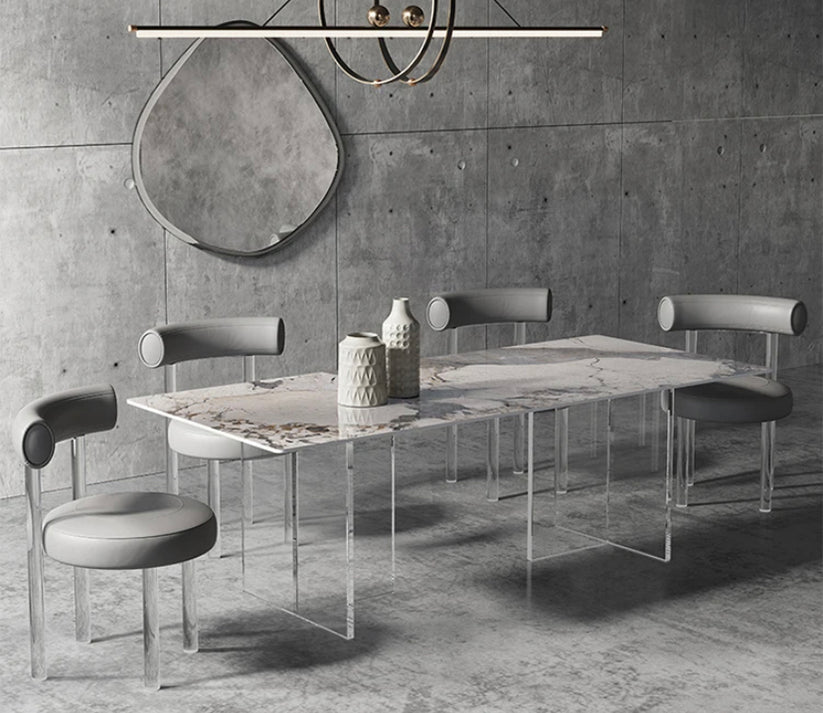 SPRAGUE Modern Slate Dining Table