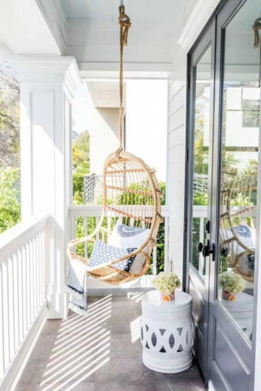 SHELLY Outdoor Rattan Swing Chair
