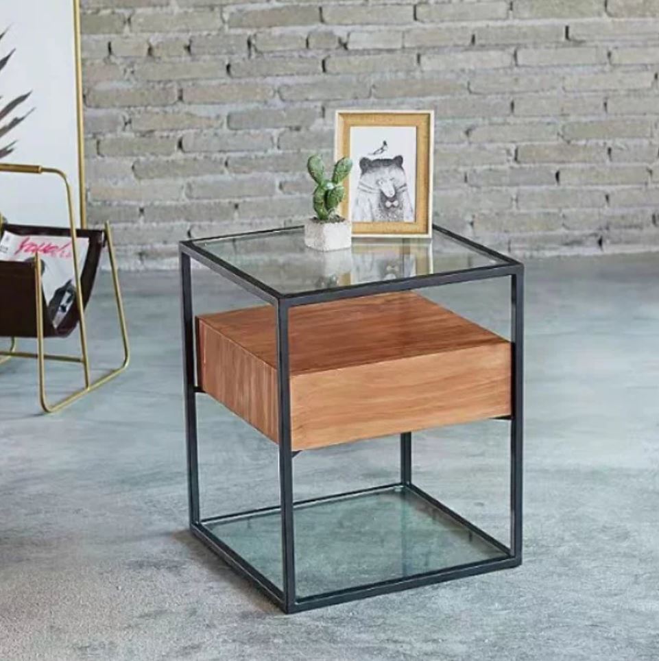 NILS Mixed Element Side Table