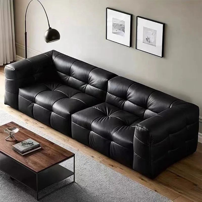 LUCAS Modern Leather Sofa