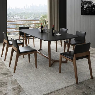 BARI Rustic Sintered Stone Dining Table
