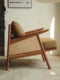 RODRIGO Rustic Solid Wood Armchair