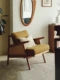 RODRIGO Rustic Solid Wood Armchair