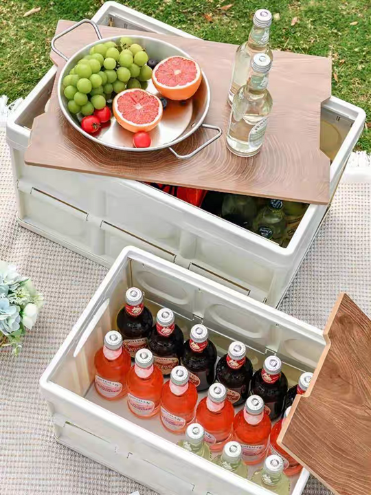 MILBURN Plastic Storage Box with Lid