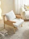 RODRIGO Rustic Solid Wood Armchair