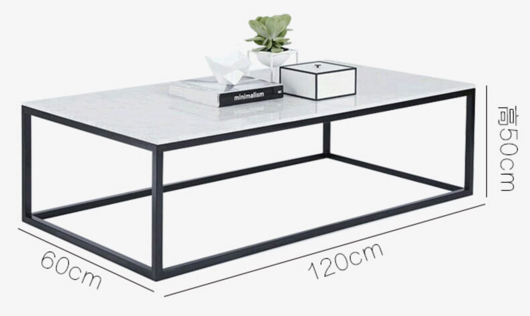 KITT Minimalist Marble Coffee Table