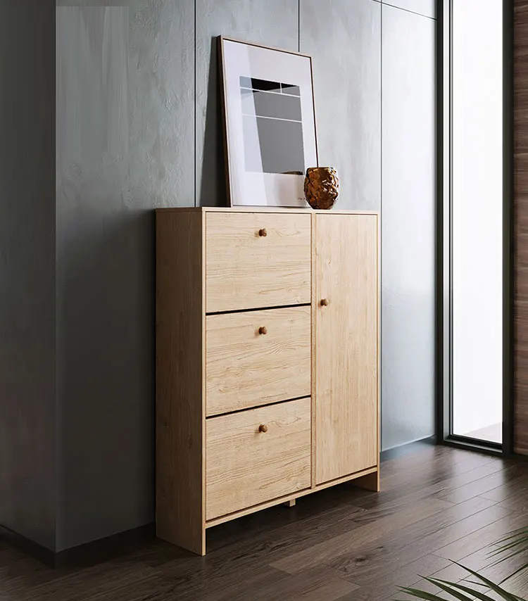 ADAM Scandinavian Ultra Slim Shoe Cabinet