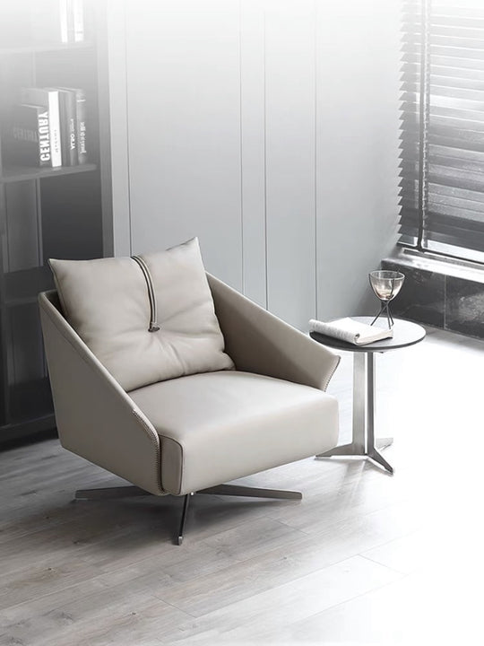 DEXTON Modern Leather Armchair