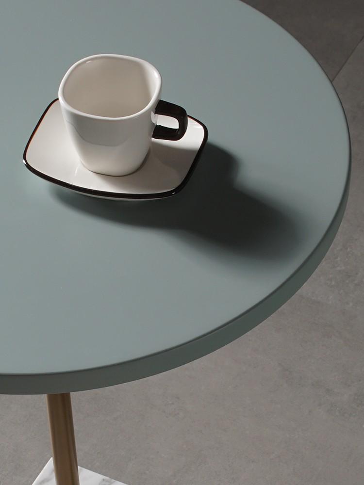 YURI Minimalist Marble Cube Side Table
