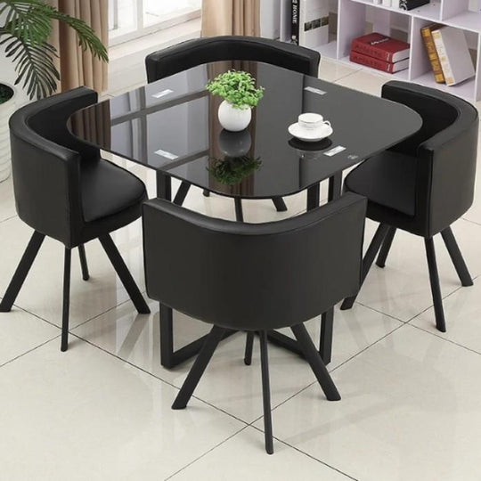 ZANE Marble Dining Table And Chairs