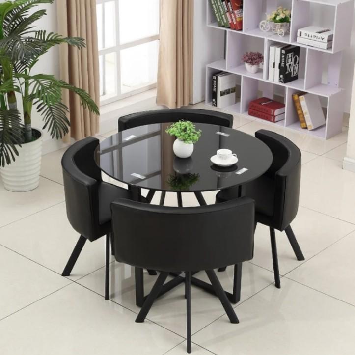 ZANE Marble Dining Table And Chairs