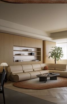 BUBE Modern Modular Leather Sofa